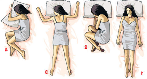 4 положения тела для комфортного сна